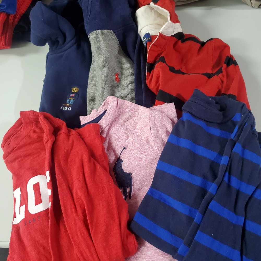 Lot of 6 polo Ralph Lauren boy items size 6